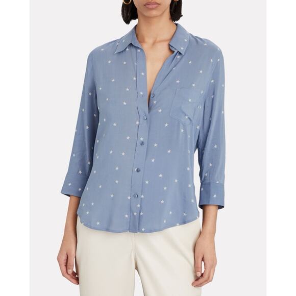 L’AGENCE Ryan Star Button Down Shirt - Picture 1 of 9